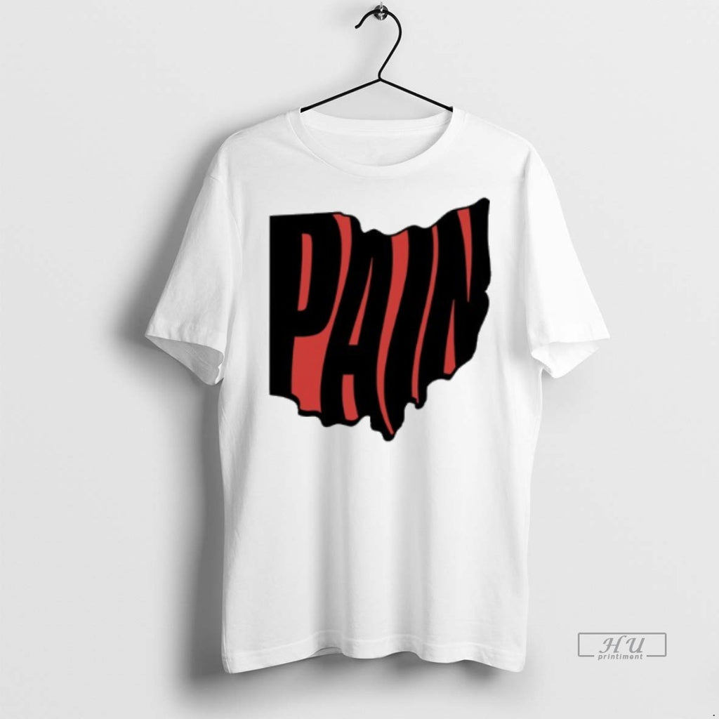 Officials Ohio Pain Map Graphic Tee Shirt Sweater