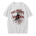 Officials Only Assholes Abandon Dogs Dog White Premium T Shirt