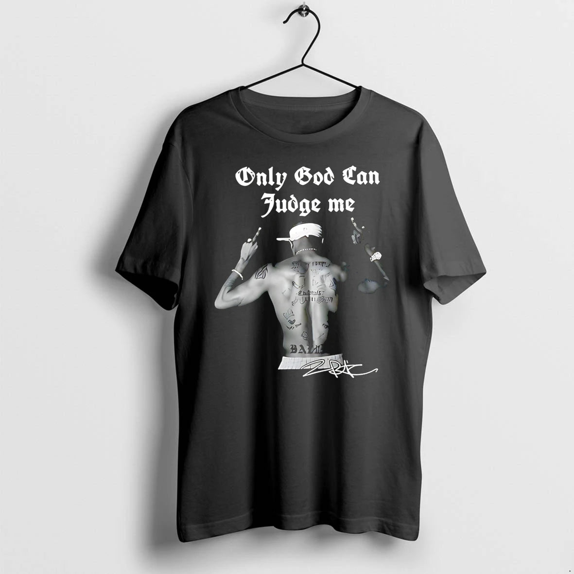 Officials Only God Can Judge Me Tupac Shakur Premium T Shirt