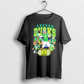 Officials Oregon Ducks Collage With Players No 8 And No 21 Tee
