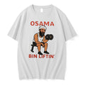 Officials Osama Bin Liftin Weightlifting Cartoon Tee Premium T Shirt