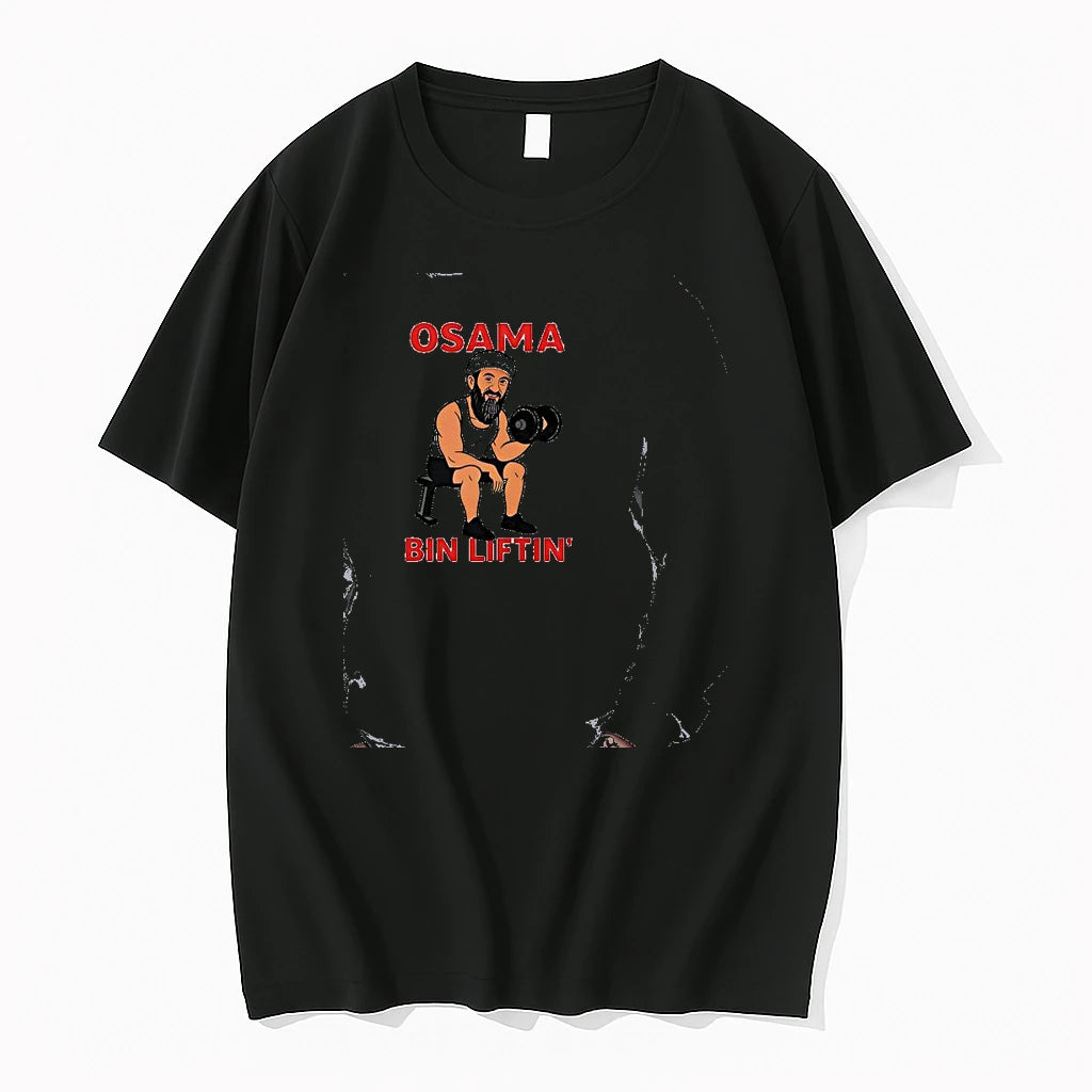 Officials Osama Bin Laden Osama Bin Liftin Workout Weightlifting Fitness Premium T Shirt