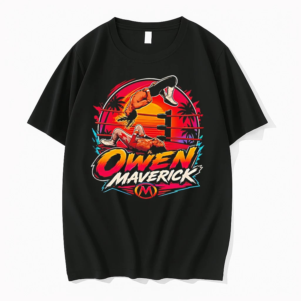 Officials Owen Maverick On The Stage Vintage Tee Premium T Shirt
