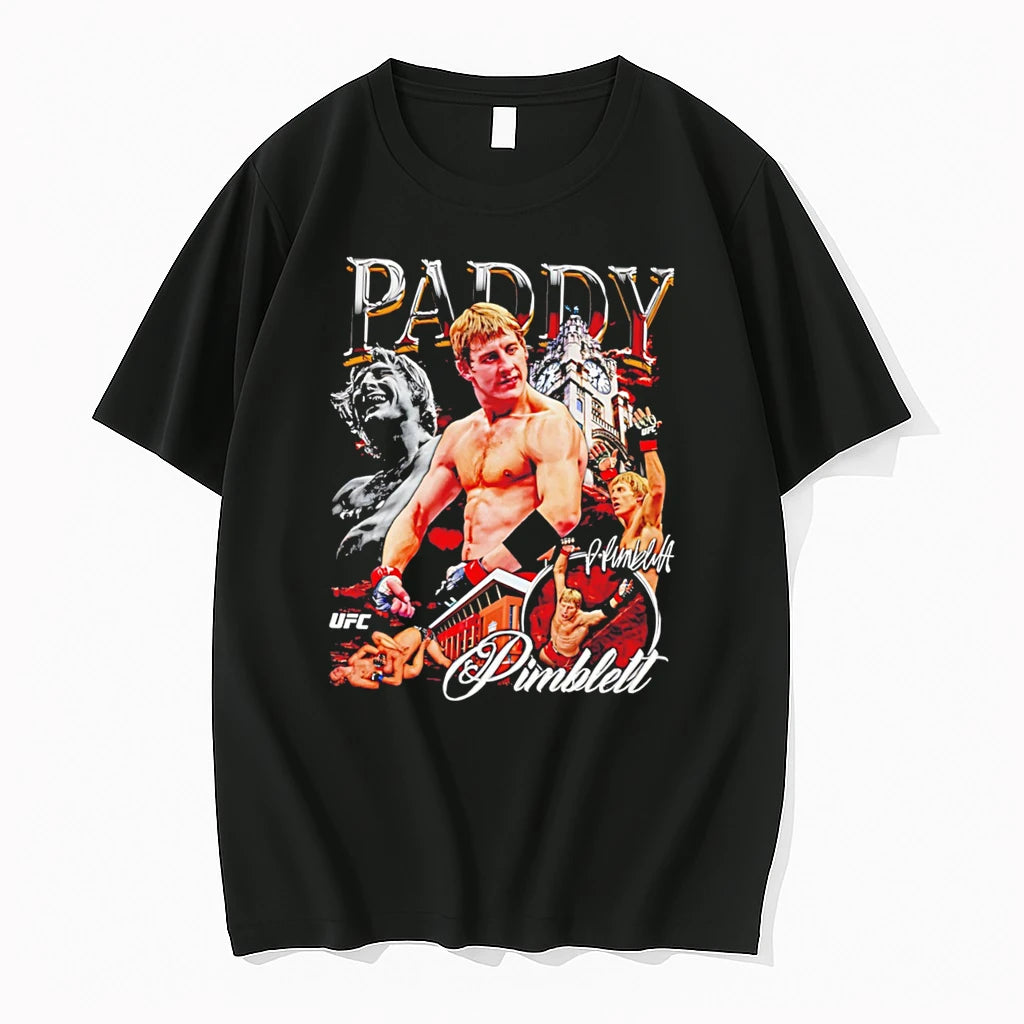 Officials Paddy Pimblett The Baddy Ufc Collage Mma Mixed Martial Arts Tee