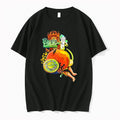 Officials Panic At The Disco Surreal Clock Peach Bicycle Bird Premium T Shirt