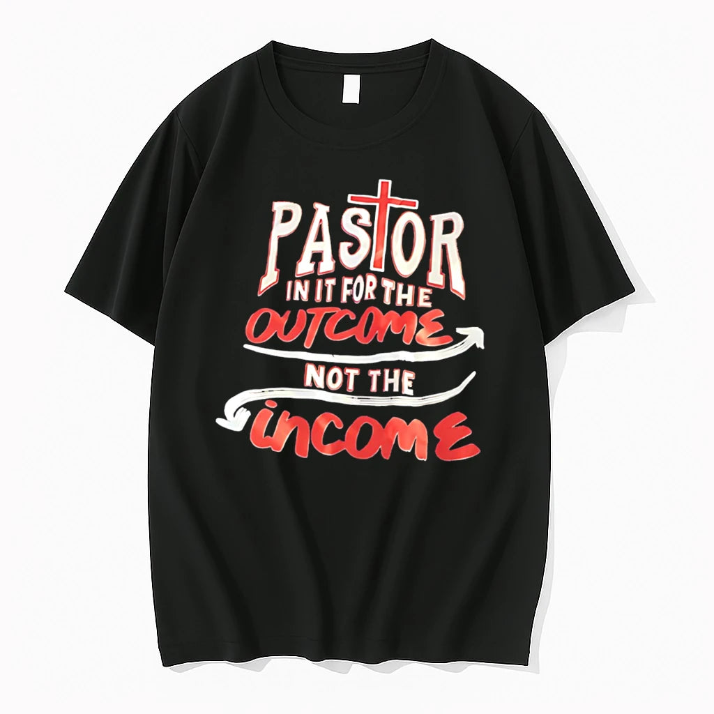 Officials Pastor In It For The Outcome Not The Income Tee Premium T Shirt