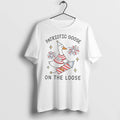 Officials Patriotic Goose On The Loose Fourth Of July Tee Premium T Shirt