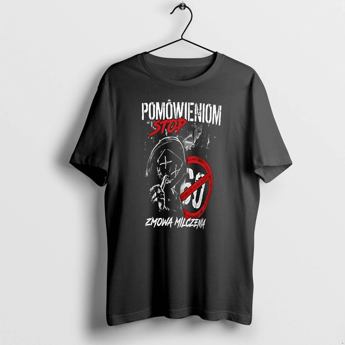 Officials Patrz Komu Ufasz Extreme Life Pomowieniom Zmowa Milczenia Black Mens Premium T Shirt