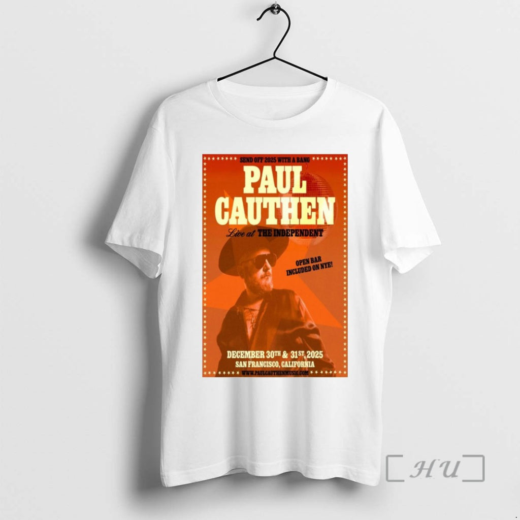 Officials Paul Cauthen The Independent San Francisco Tour December 30 31 2025 T Shirt Sweater