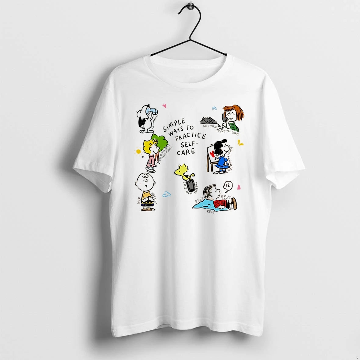 Officials Peanuts Simple Ways To Practice Self Care Tee Premium T Shirt