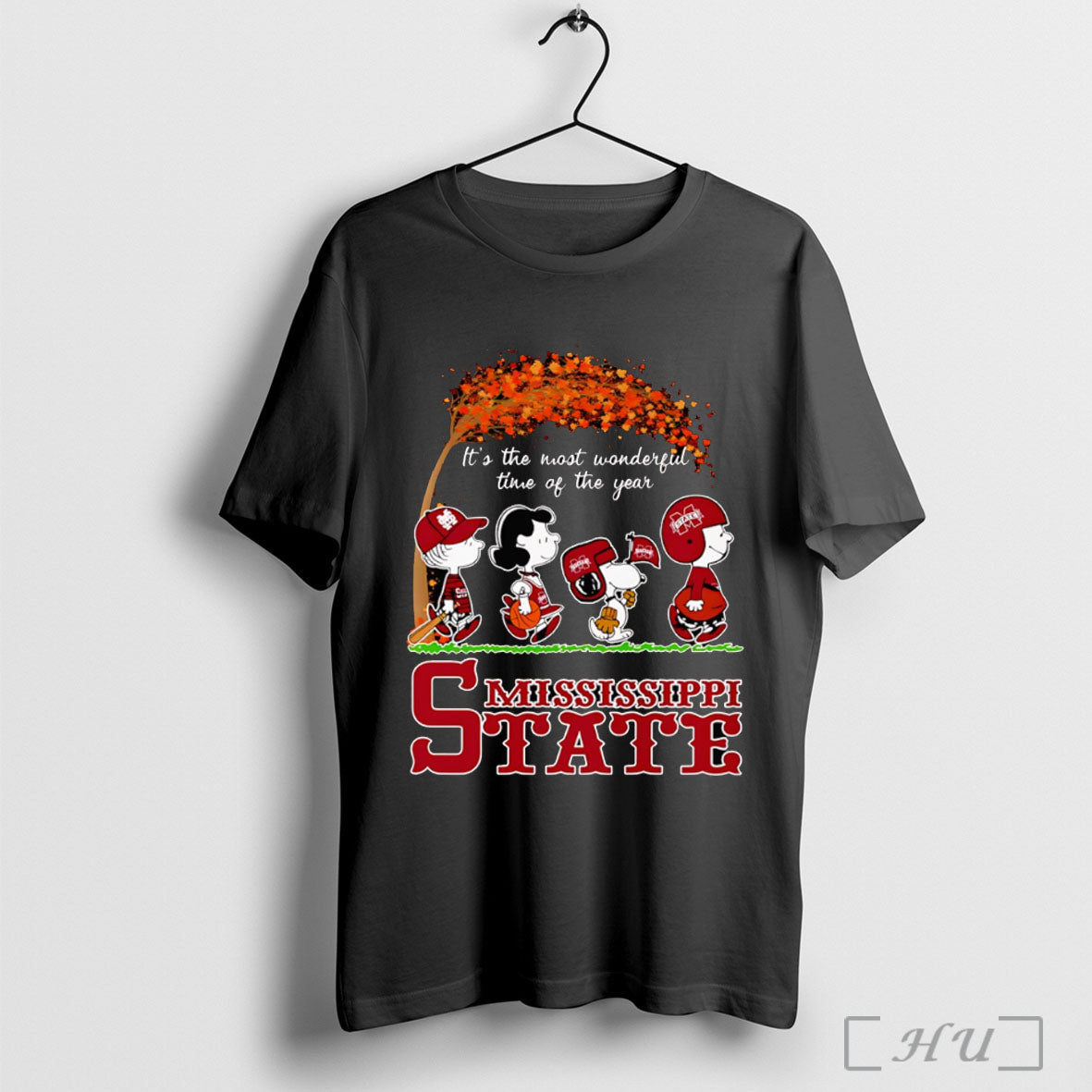 Officials Peanuts Its The Most Wonderful Time Of The Year Mississippi State Shirt Sweater