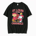 Officials Peanuts X St Louis Cardinals Baseball Est 1882 Tee Premium T Shirt