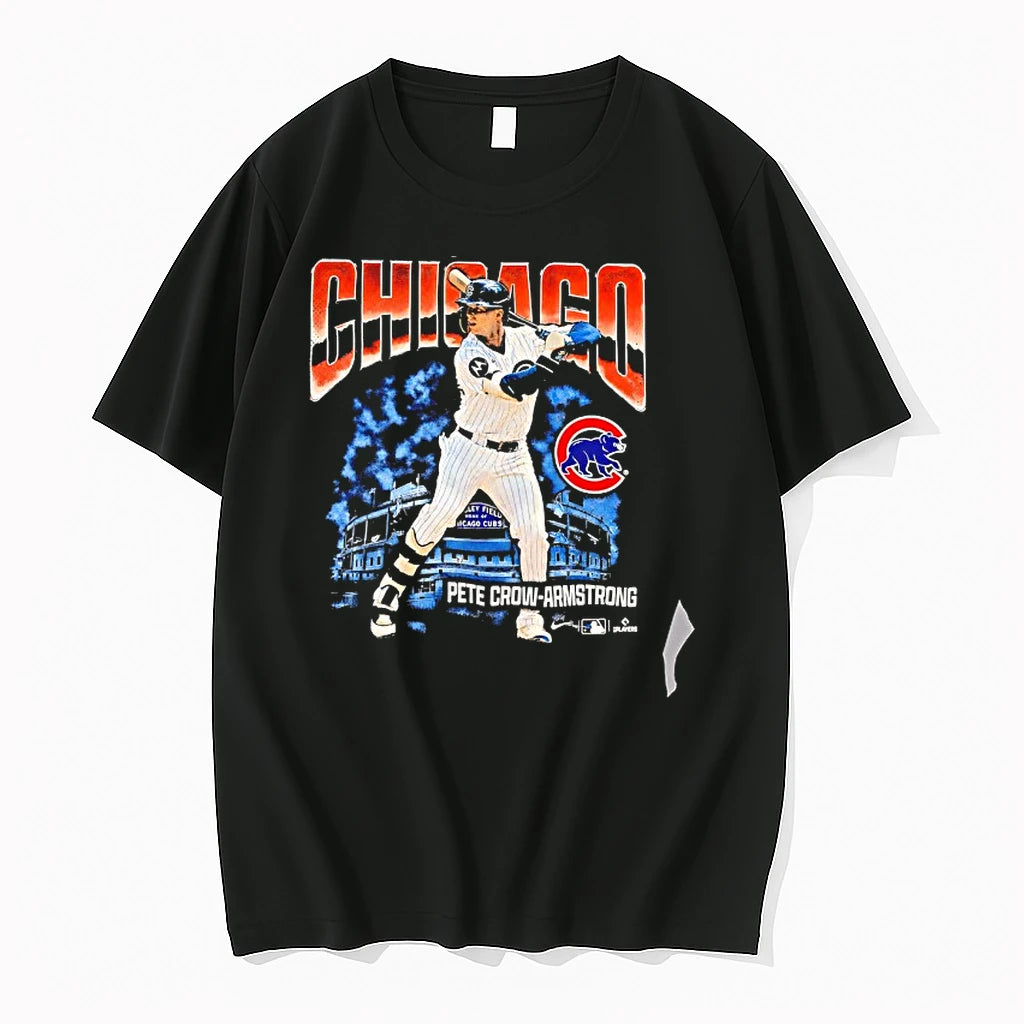 Officials Pete Crow Armstrong Chicago Cubs Mlb Player Premium T Shirt