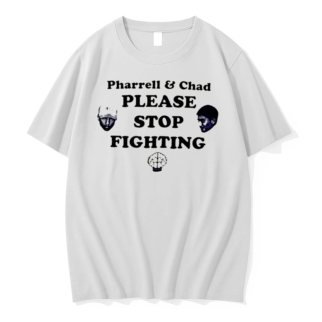 Officials Pharrell Williams Chad Hugo The Neptunes Please Stop Fighting Tee Premium T Shirt