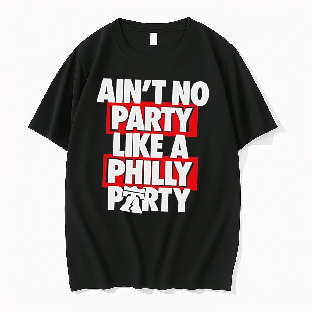 Officials Philadelphia 76ers Aint No Party Like A Philly Party Block Tee