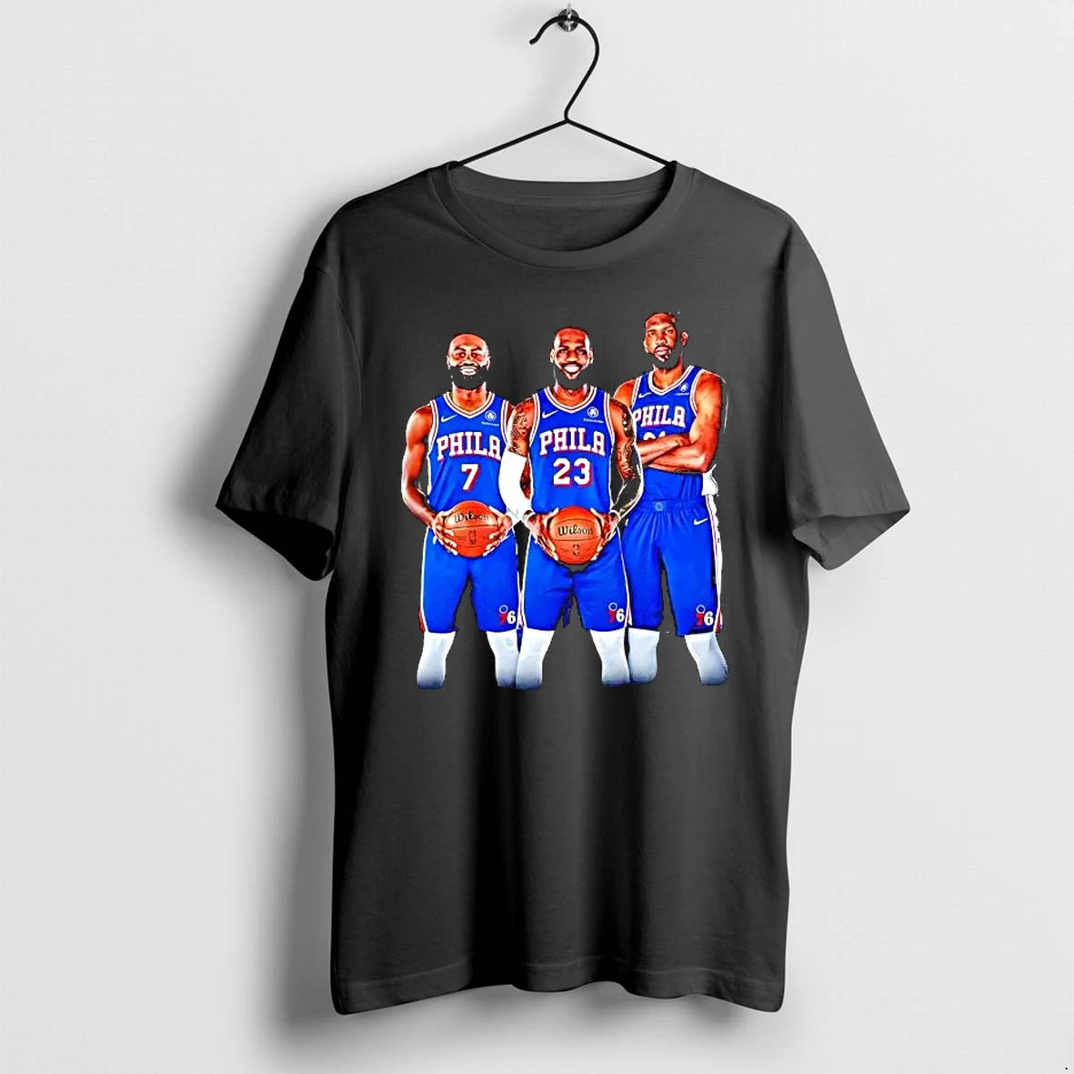 Officials Philadelphia 76ers Players 7 23 And 6 Premium T Shirt