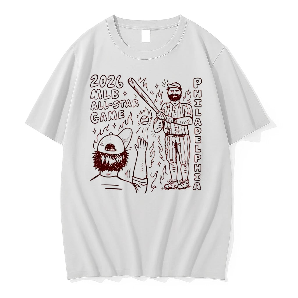 Officials Philadelphia Baseball 2026 Mlb All Star Game Tee Premium T Shirt