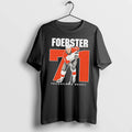 Officials Philadelphia Hockey Foerster 71 Player Action Philadelphia Hockey Black Premium T Shirt