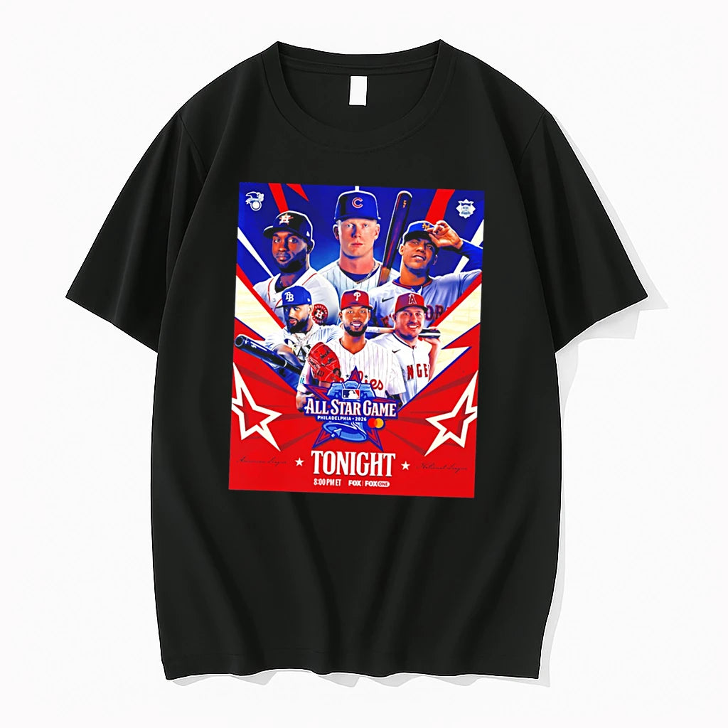 Officials Philadelphia Phillies 2026 Mlb All Star Game Philadelphia Tonight Tee Premium T Shirt