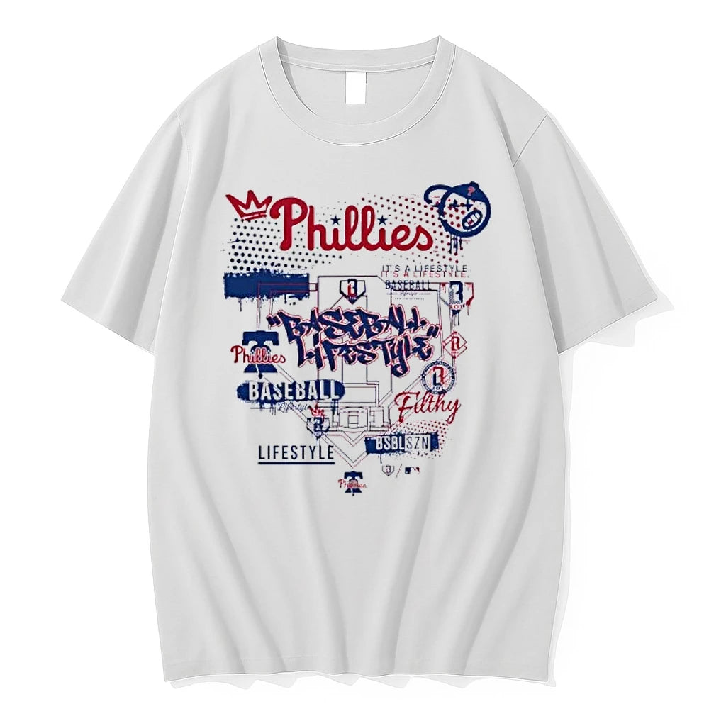 Officials Philadelphia Phillies Baseball Lifestyle 101 Filthy Premium T Shirt