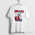 Officials Philadelphia Phillies Bryce Harper Player Graphic Tee