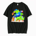 Officials Philadelphia Phillies Phanatic Mascot X Godzilla Black Premium T Shirt