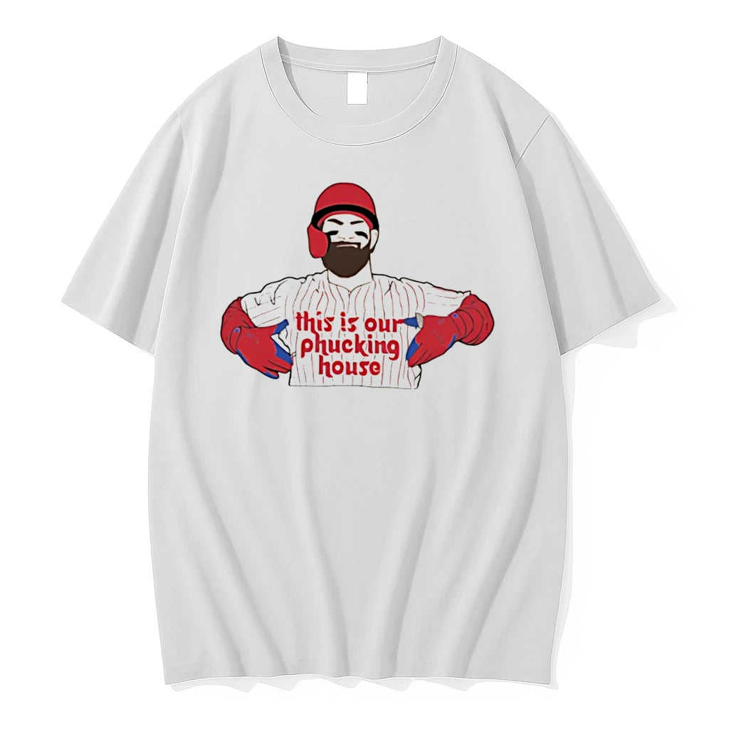 Officials Philadelphia Phillies This Is Our Phucking House Tee Premium T Shirt