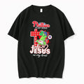Officials Philadelphia Phillies In My Veins Jesus In My Heart Mascot Tee