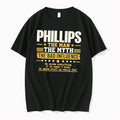 Officials Phillips The Man The Myth The Bad Influence Tee Premium T Shirt