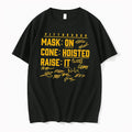 Officials Pittsburgh Mask On Cone Hoisted Raise It Tee Premium T Shirt