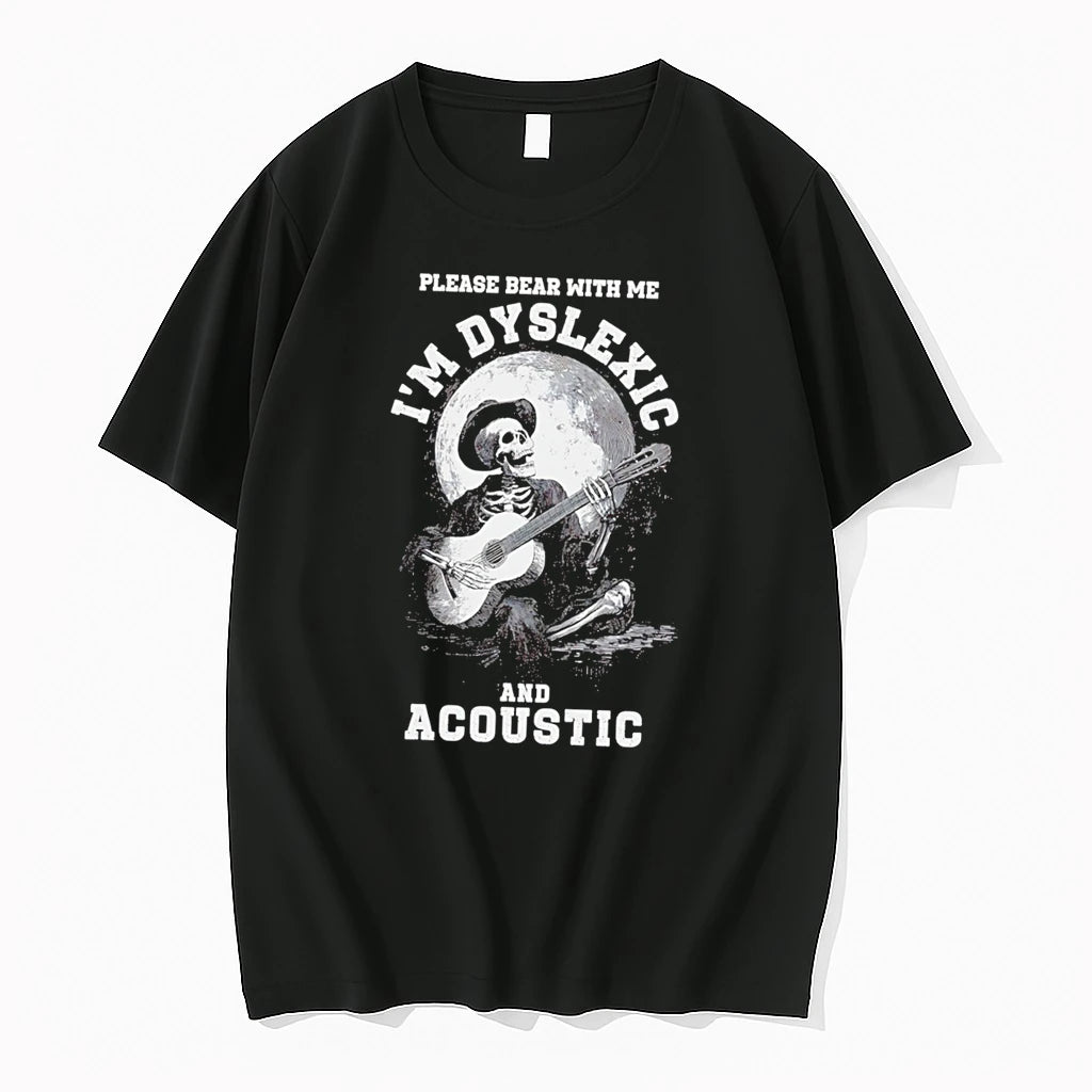 Officials Please Bear With Me I Am Dyslexic And Acoustic Tee Premium T Shirt
