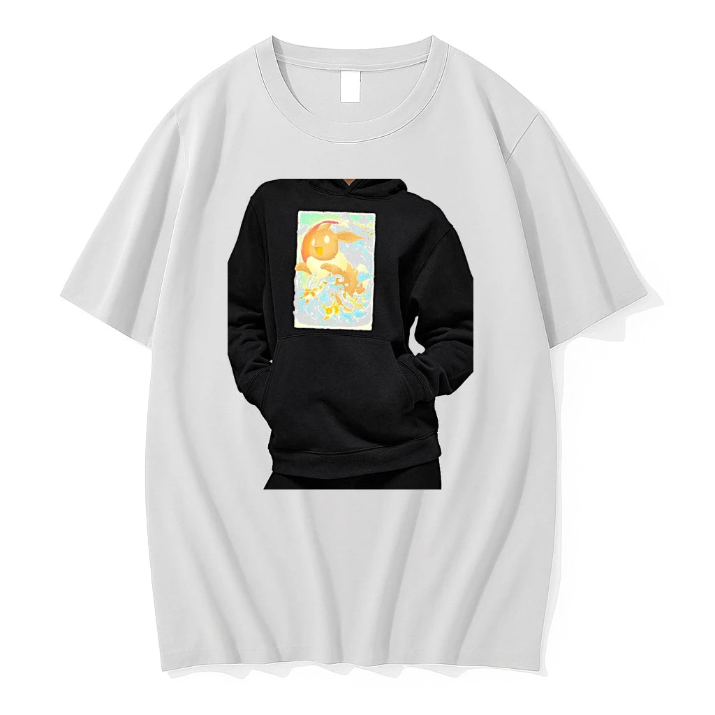 Officials Pokemon Eevee Eeveelutions Japanese Wave Premium T Shirt
