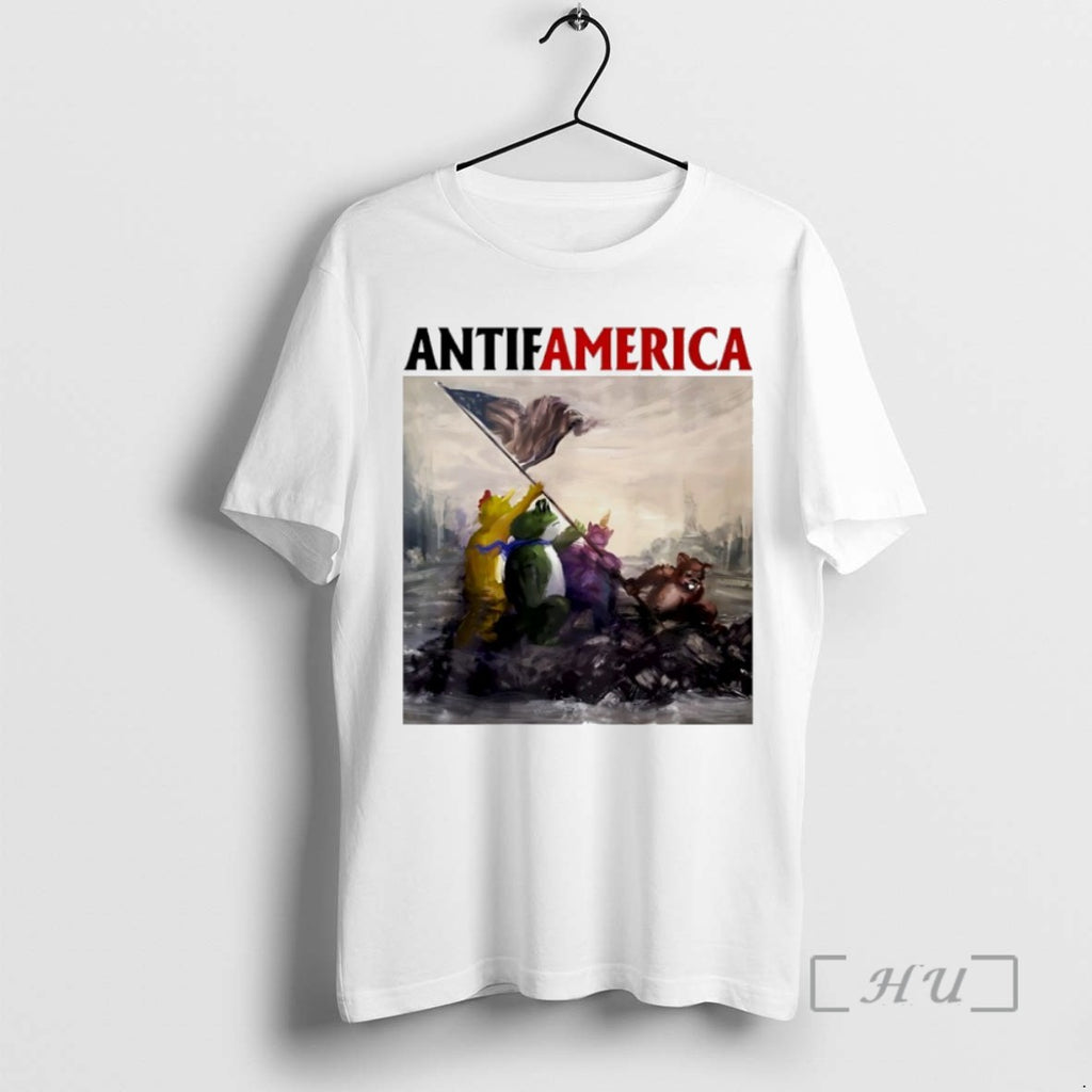 Officials Portland Frog Antifamerica Comic T Shirt Sweater