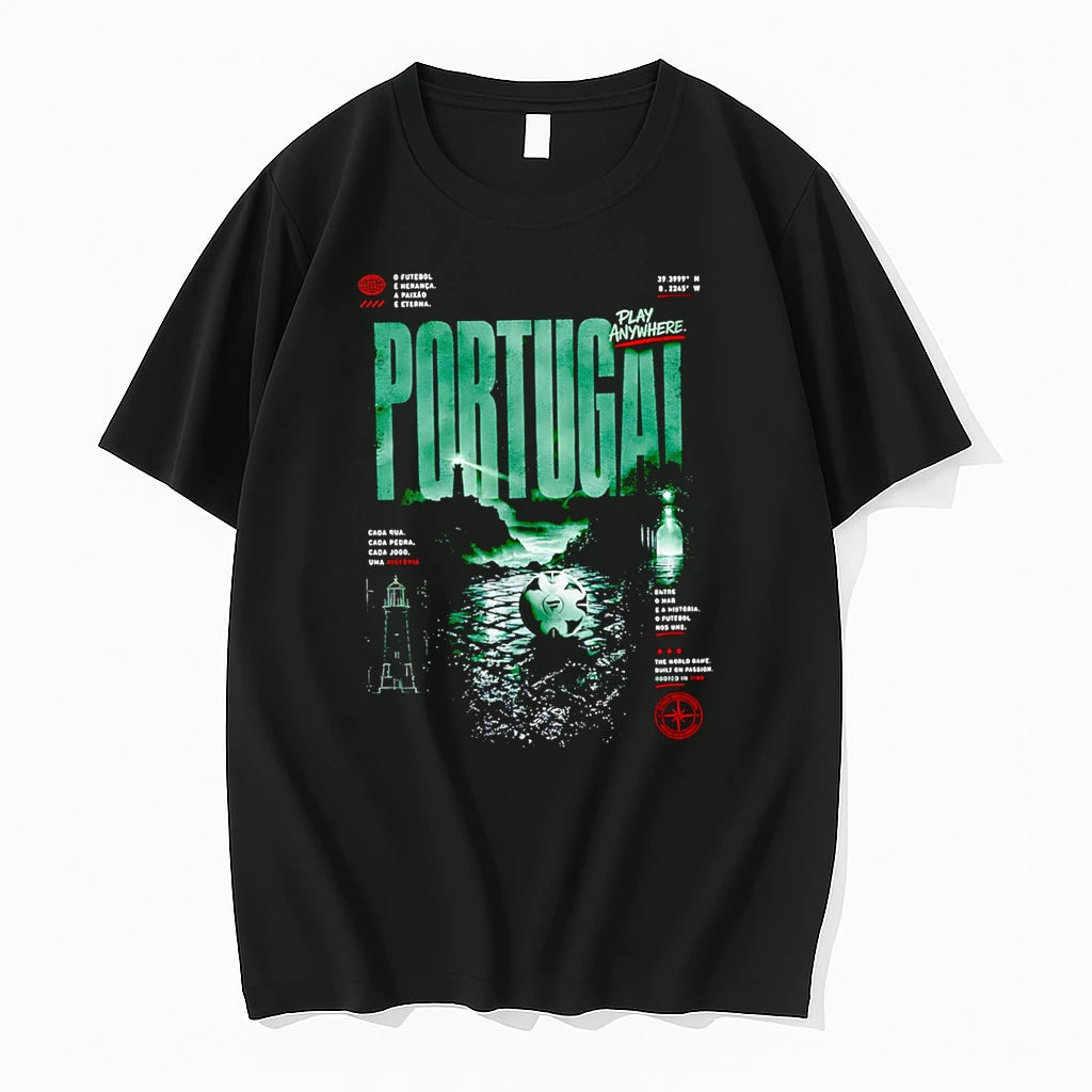 Officials Portugal Streets Of The World Premium T Shirt