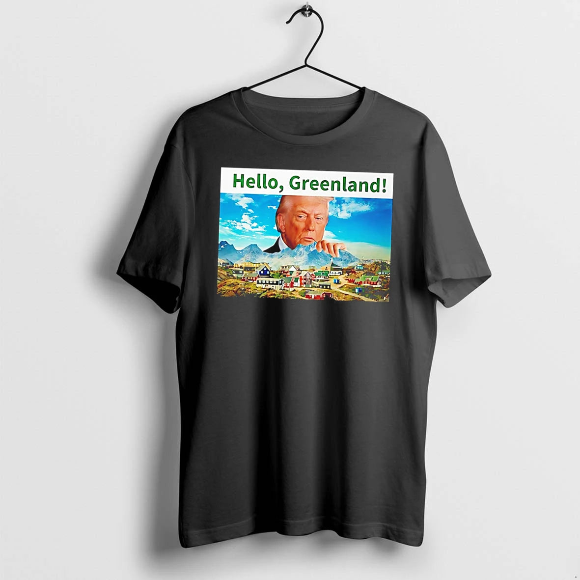 Officials President Trump Hello Greenland 2026 Tee Premium T Shirt