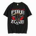 Officials Professional Bull Riders Fire Zone Pbr Rodeo Tee Premium T Shirt