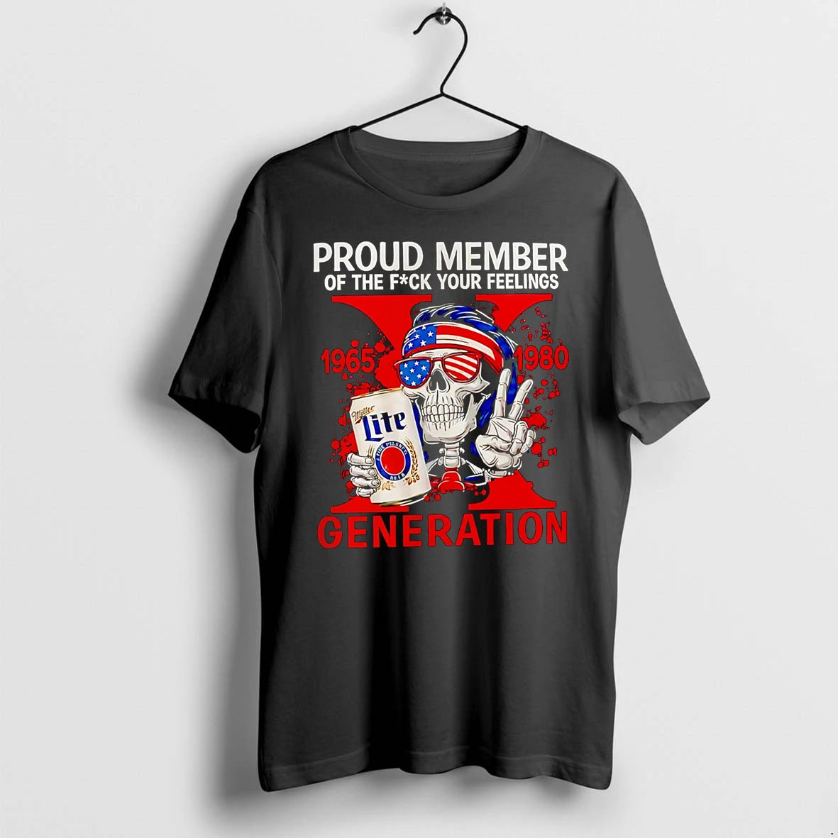 Officials Proud Member Of The Fck Your Feelings 1965 1980 Generation Skull