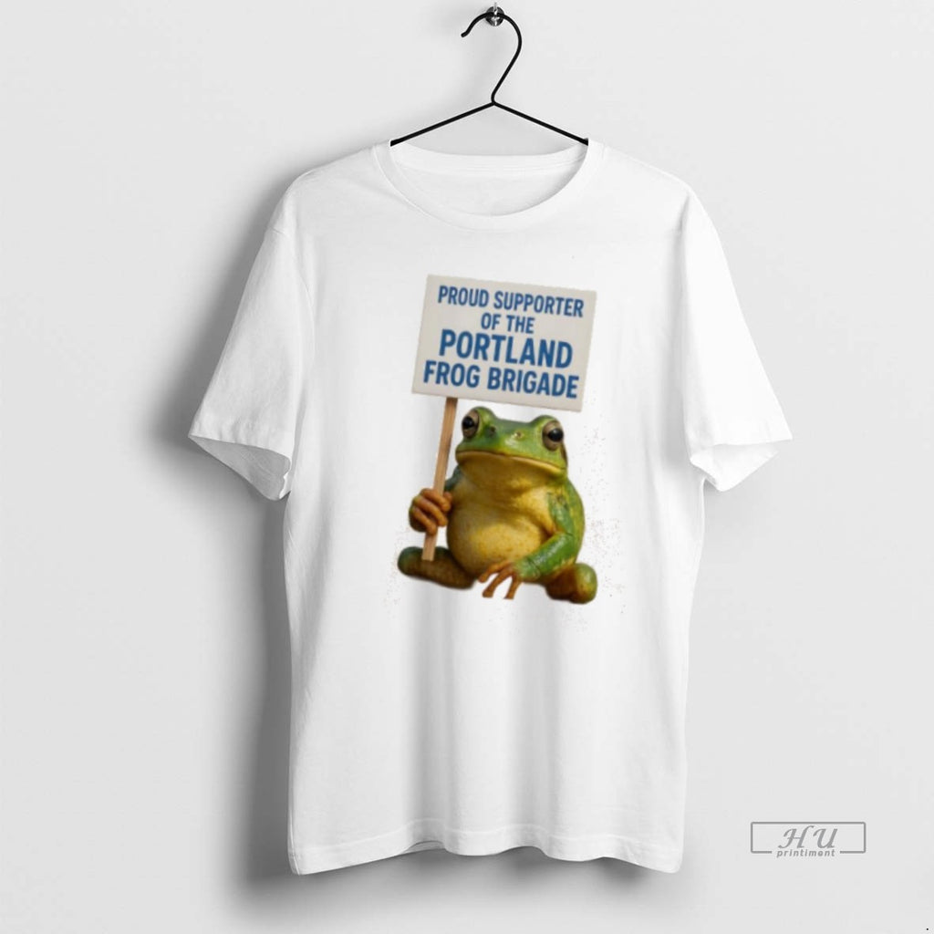 Officials Proud Supporter Of The Portland Frog Brigade T Shirt Sweater