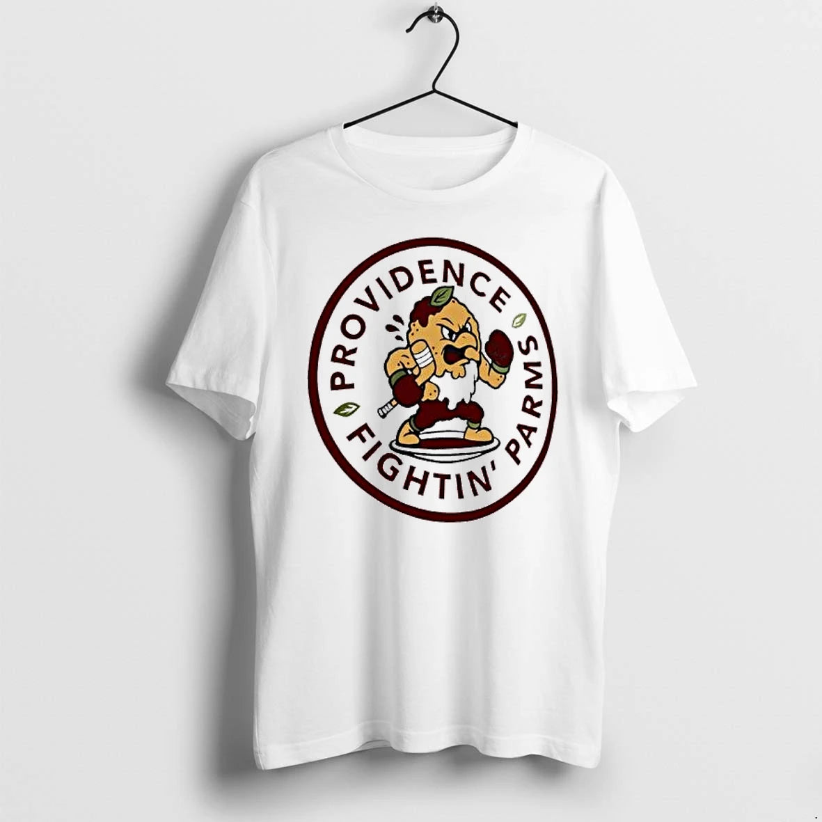Officials Providence Farms Fightin Parms Hockey Mascot Premium T Shirt