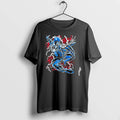 Officials Punisher Spider Man Mashup Character Marvel Comics Premium T Shirt