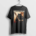 Officials Purrzum Black Cat Warrior Bootleg Tee Premium T Shirt