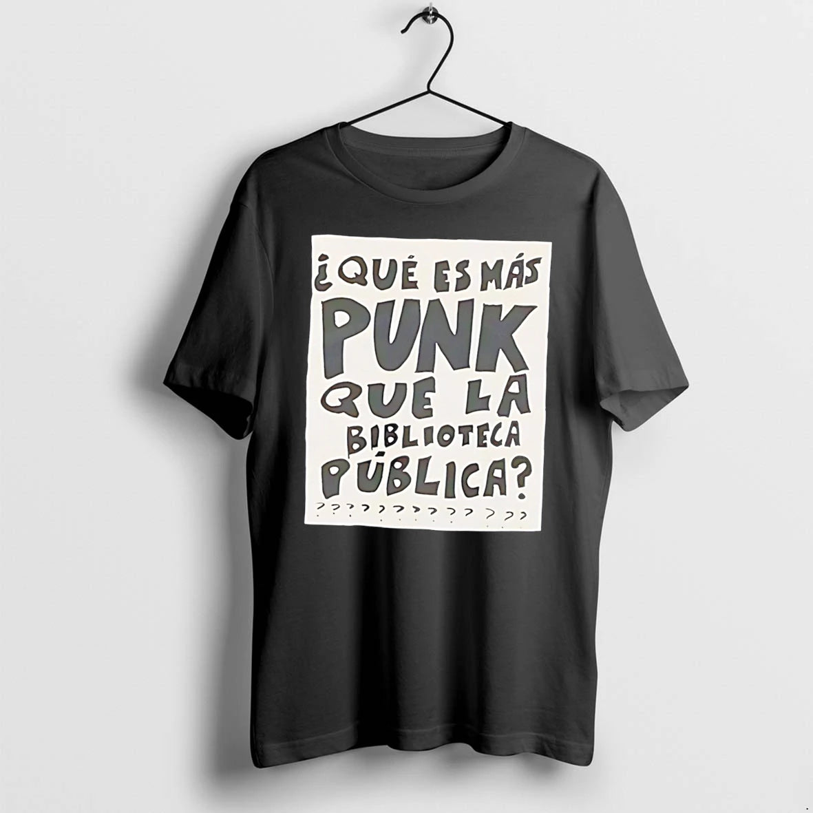 Officials Que Es Mas Punk Que La Biblioteca Publica Tee Premium T Shirt