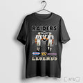 Officials Raiders Stabler And Plunkett Legends Shirt Sweater Longsleeve And V Neck