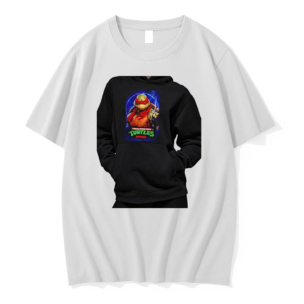 Officials Raphael Teenage Mutant Ninja Turtles Character Portrait Premium T Shirt