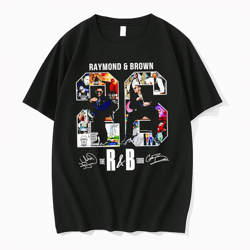 Officials Raymond Brown The Rb Tour Usher And Chris Brown Premium T Shirt