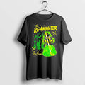 Officials Reanimator The Reanimator It Is Alive Flask Laboratory Horror Film Tee