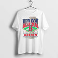 Officials Red Sox Boston Baseball White Premium T Shirt