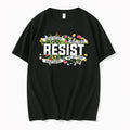 Officials Resist Floral Graphic Tee Premium T Shirt