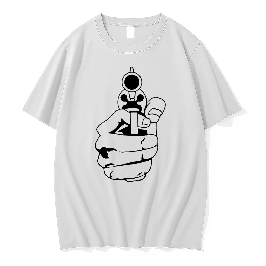 Officials Revolver Hand Pointing Premium T Shirt