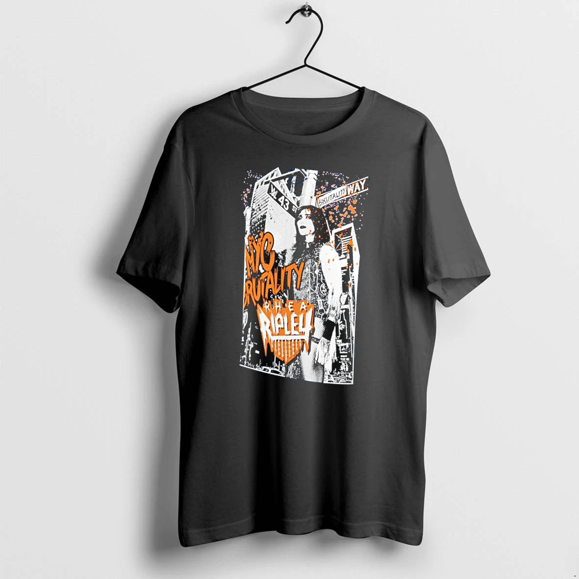 Officials Rhea Ripley Wwe Nyc Brutality Way Fest New York 2026 Tee